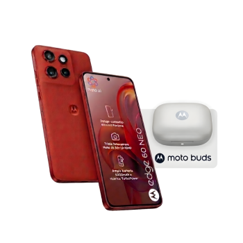 Motorola XT24 Moto Edge 60 Neo 8/256GB Czerwony+ Buds Moto